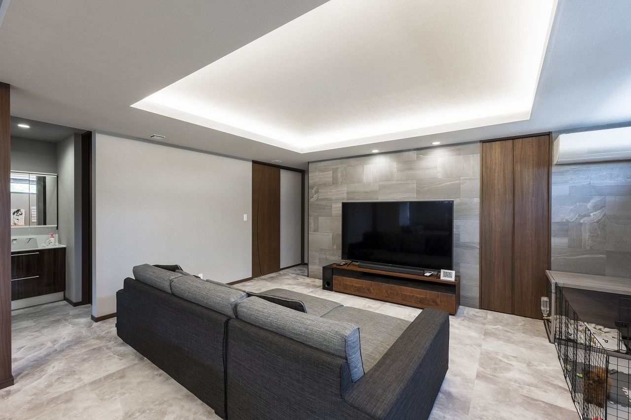 アーキテックプランニング 折上天井で開放感のある家の建築実例画像3