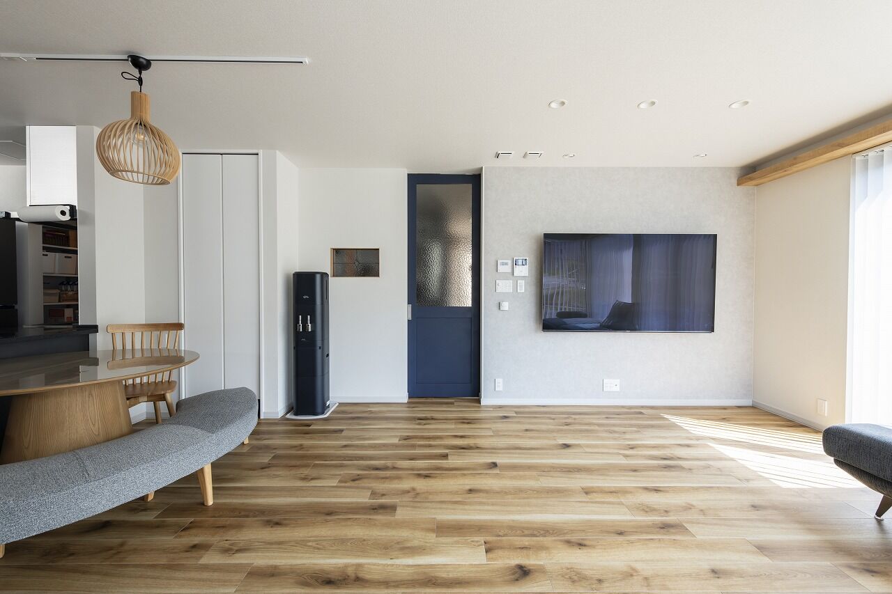 アーキテックプランニング 【2階建4LDK/3000～3500万円台/間取り図/35.57坪】30代で建てた家　Rの柔らかさと木目が彩るこだわりの空間の建築実例画像3