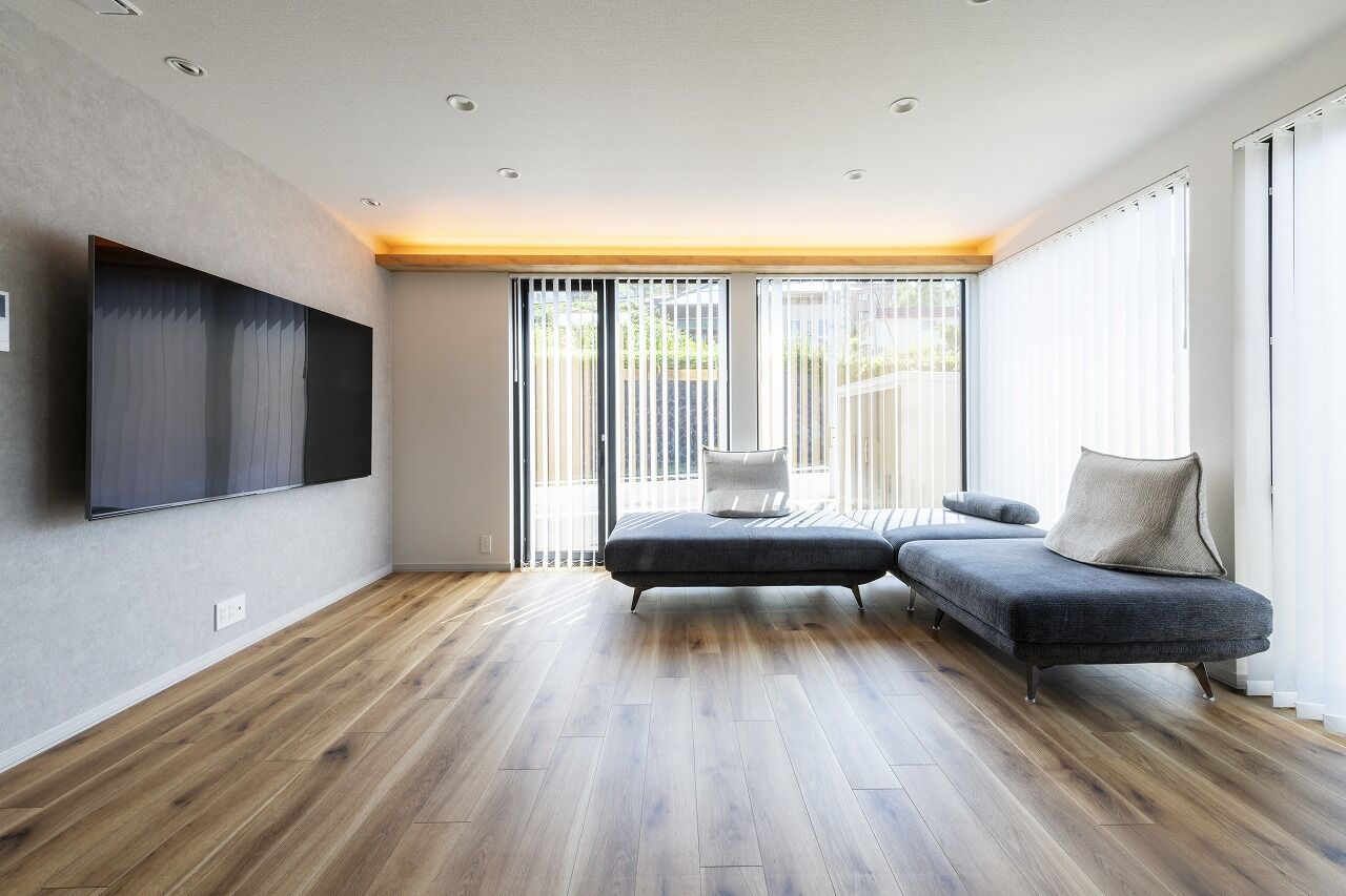 アーキテックプランニング 【2階建4LDK/3000～3500万円台/間取り図/35.57坪】30代で建てた家　Rの柔らかさと木目が彩るこだわりの空間の建築実例画像4