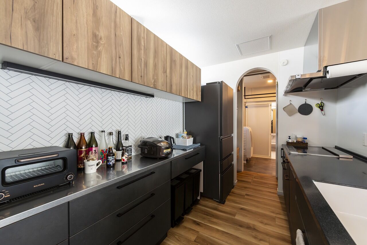 アーキテックプランニング 【2階建4LDK/3000～3500万円台/間取り図/35.57坪】30代で建てた家　Rの柔らかさと木目が彩るこだわりの空間の建築実例画像6