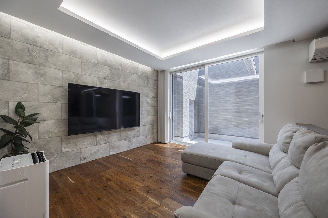 アーキテックプランニング 重厚感あるデザインと開放感が魅力、毎日が特別になる上質な暮らしの舞台の建築実例画像2