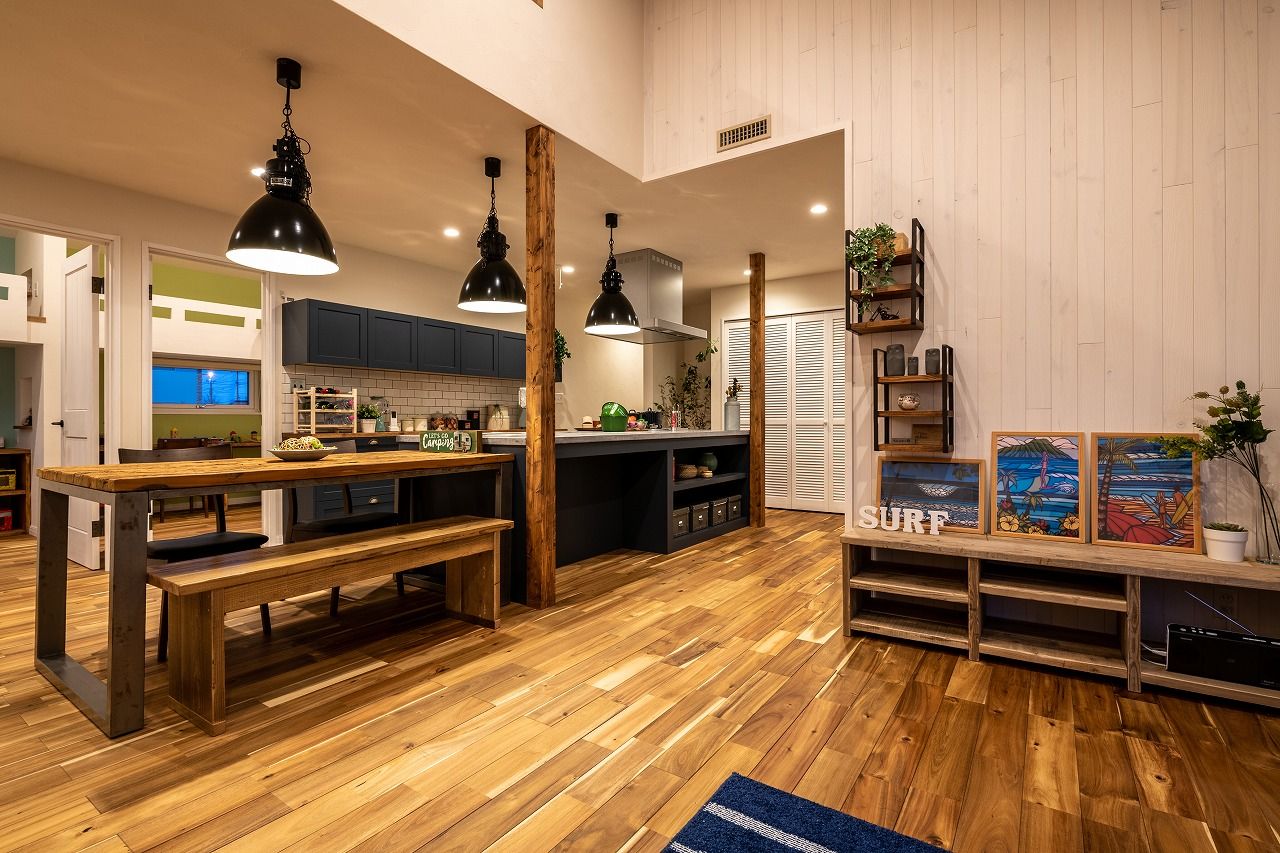 榎本建設 【2000万円台後半｜平屋】柱のキズも落書きも愛着になる。自然素材をふんだんに使った住まいの建築実例画像3