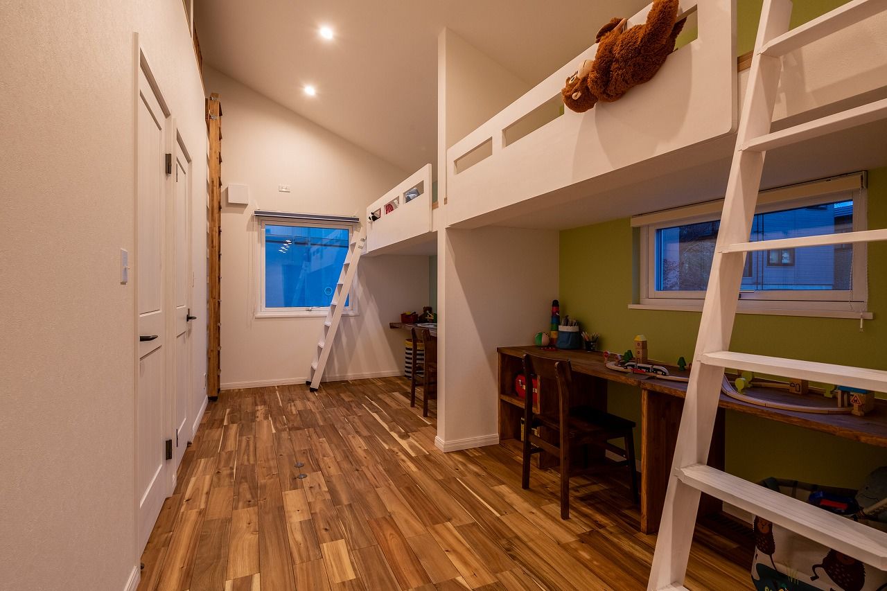 榎本建設 【2000万円台後半｜平屋】柱のキズも落書きも愛着になる。自然素材をふんだんに使った住まいの建築実例画像5