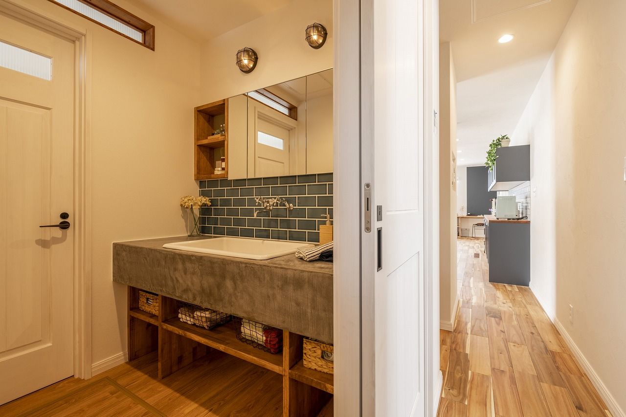 榎本建設 【2000万円台後半｜平屋】柱のキズも落書きも愛着になる。自然素材をふんだんに使った住まいの建築実例画像6