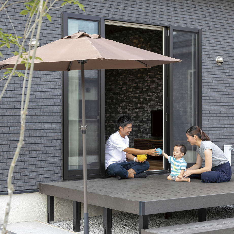 オネスティーハウス　石田屋 【収納充実/スキップフロア/間取図有】未来の暮らしを見据えて。大収納×家事ラク動線が光る「大満足の家」の建築実例画像1