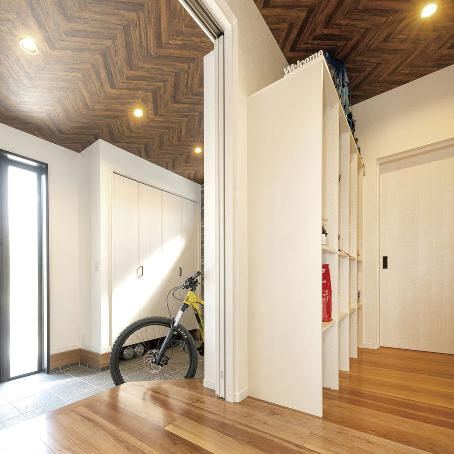 オネスティーハウス　石田屋 【収納充実/スキップフロア/間取図有】未来の暮らしを見据えて。大収納×家事ラク動線が光る「大満足の家」の建築実例画像3