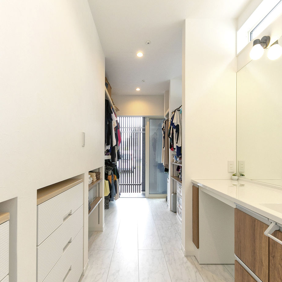 オネスティーハウス　石田屋 【収納充実/スキップフロア/間取図有】未来の暮らしを見据えて。大収納×家事ラク動線が光る「大満足の家」の建築実例画像8