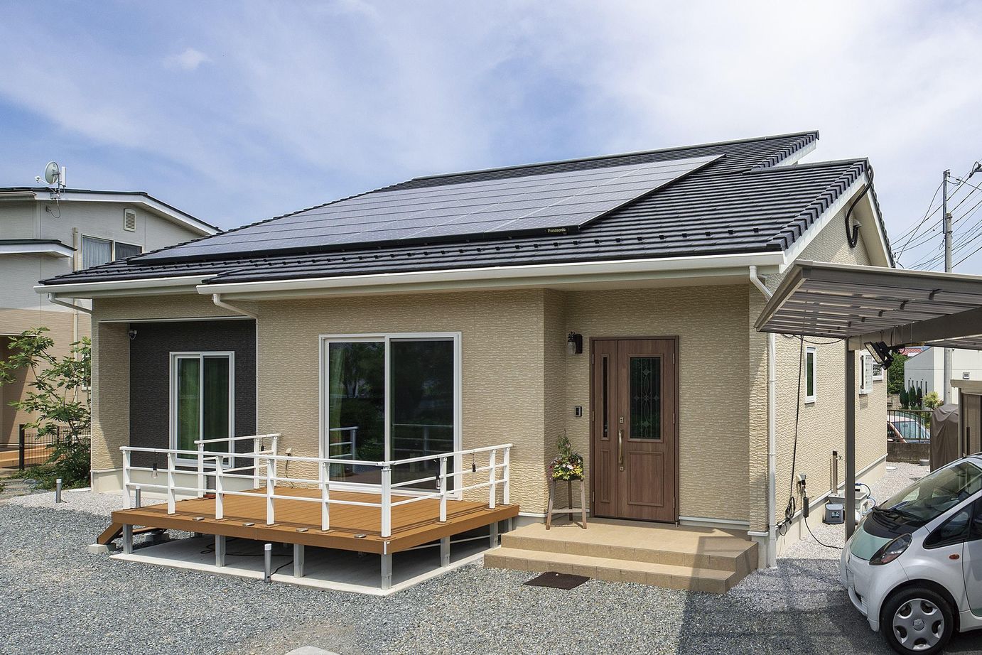 オネスティーハウス　石田屋 【平屋のような2階建/間取図有/太陽光蓄電池付】5月のカラッとした室温を年中キープ。朝起きた瞬間から快適な家の建築実例画像5