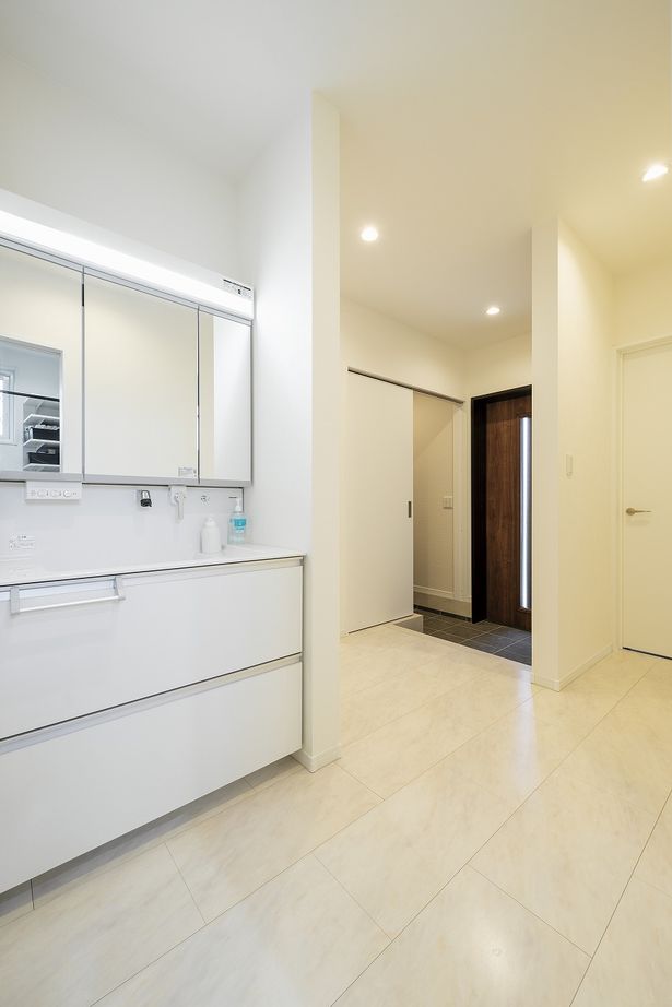 オネスティーハウス　石田屋 【平屋/ホテルライク/29坪】スタイリッシュ空間でスッキリと暮らす。ラクに動ける動線とホテルライクな平屋の建築実例画像6