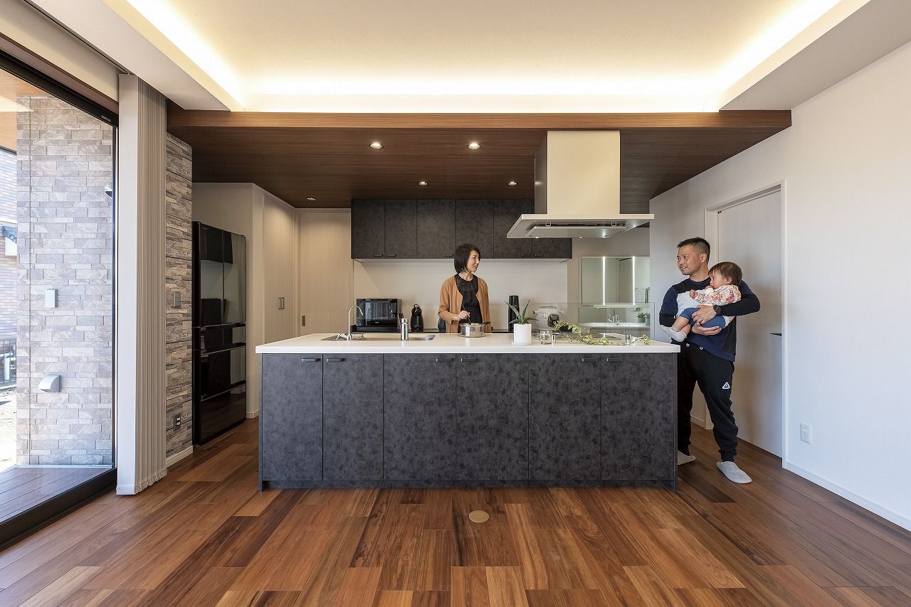 オネスティーハウス　石田屋 【平屋/太陽光蓄電池付/35坪】お気に入りのデザインで、理想の暮らし方を実現！外と繋がりのびのび暮らすの建築実例画像3