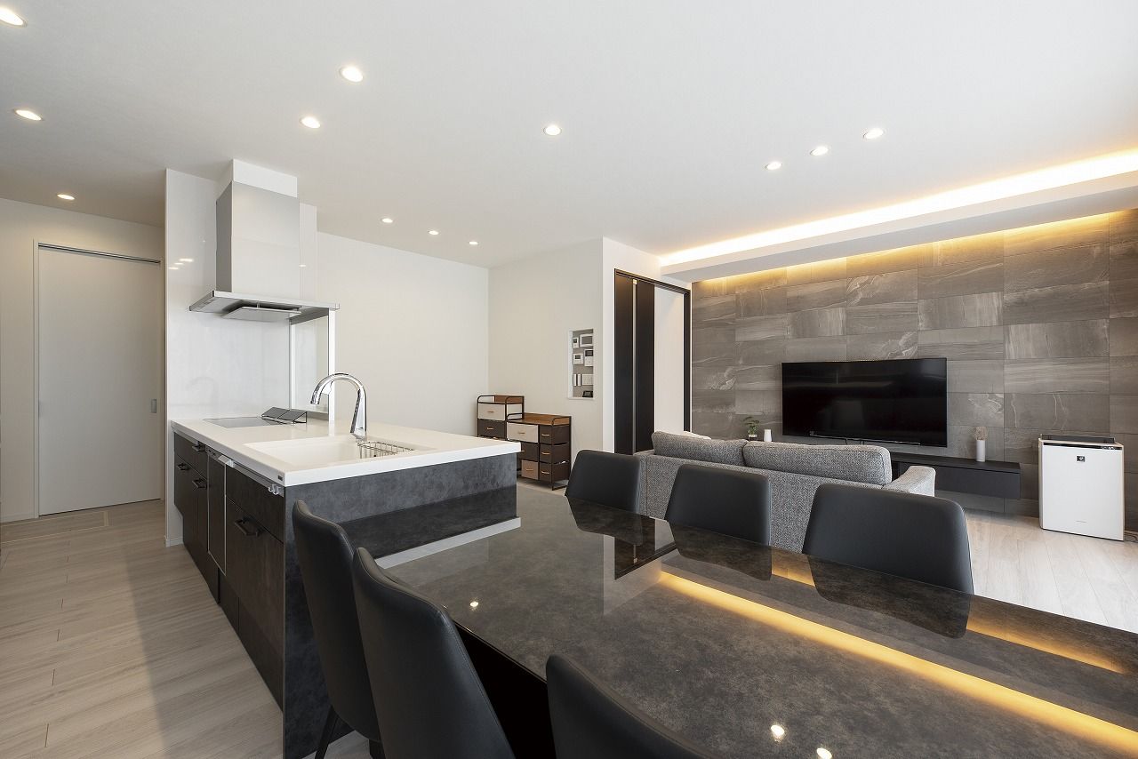 オネスティーハウス　石田屋 【平屋/スタイリッシュモダン/2000万円台】将来を考えて選んだ平屋。家事ラク動線と高気密高断熱で快適な家の建築実例画像2