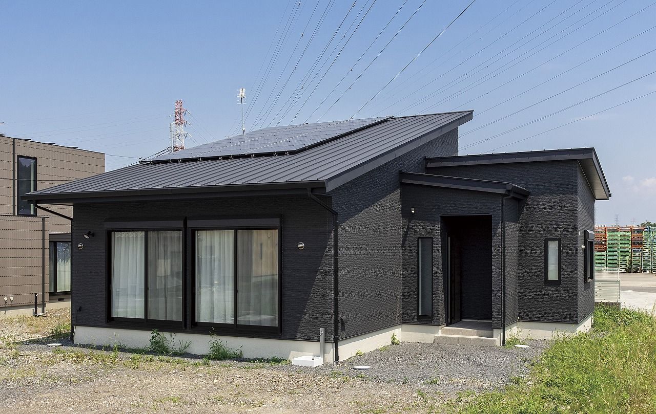 オネスティーハウス　石田屋 【平屋/スタイリッシュモダン/2000万円台】将来を考えて選んだ平屋。家事ラク動線と高気密高断熱で快適な家の建築実例画像3