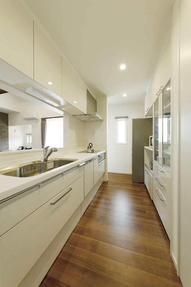 オネスティーハウス　石田屋 【平屋/間取図有】モデルハウスの外観に一目惚れ。平屋のような２階建ての住まいの建築実例画像5