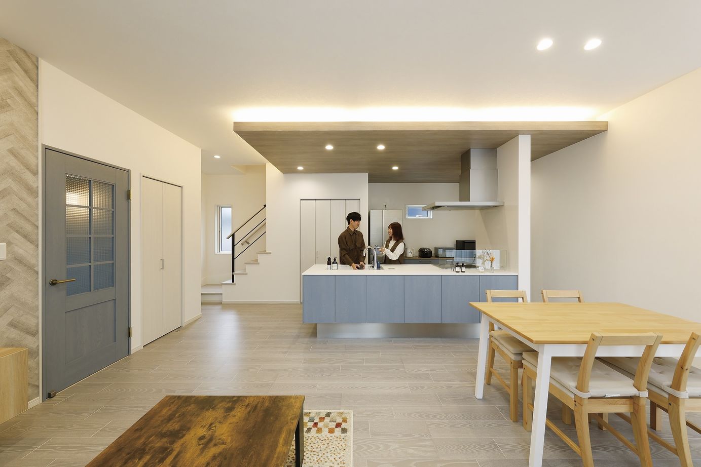 オネスティーハウス　石田屋 【吹抜け/間取図有】好みのデザインと住み心地◎大満足の家づくり！の建築実例画像1