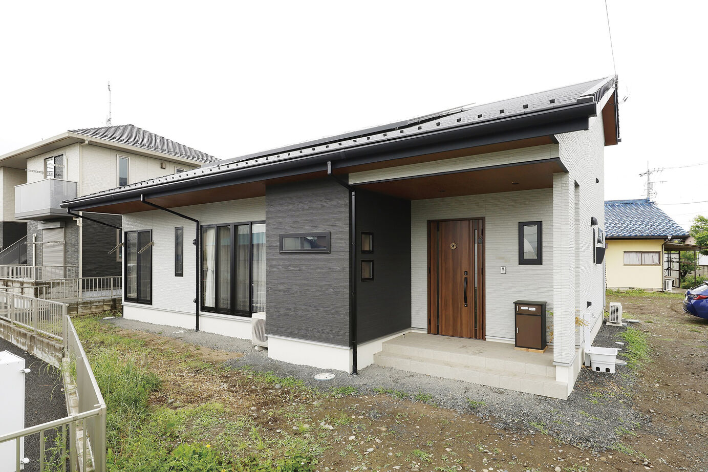 オネスティーハウス　石田屋 【平屋/ランドリースペース/間取図有】大空間リビングの平屋で猫ちゃんとゆったり暮らす喜びの建築実例画像7