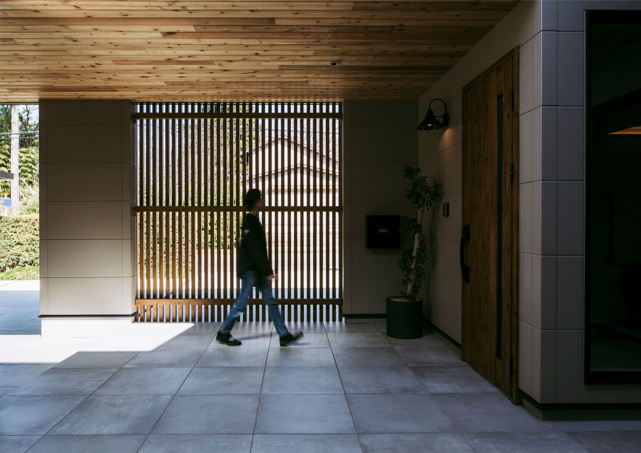 イシカワ プライベートテラスを囲むゆとりの平屋暮らしの建築実例画像6