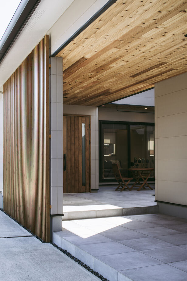 イシカワ プライベートテラスを囲むゆとりの平屋暮らしの建築実例画像7