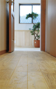 福永工務店　一級建築士事務所 【1000万円台】無垢材の栗、杉、檜、松 深呼吸したくなる木の香りと温もりを感じる　自然素材の多収納な家の建築実例画像3