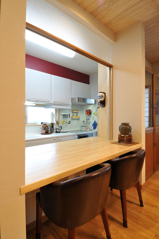 福永工務店　一級建築士事務所 【2000万円台/大阪府】栗や檜、国産の無垢材を使った 職人の技と心を感じる木の家の建築実例画像4