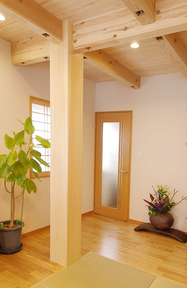 福永工務店　一級建築士事務所 【2000万円台/大阪府】栗や檜、国産の無垢材を使った 職人の技と心を感じる木の家の建築実例画像8
