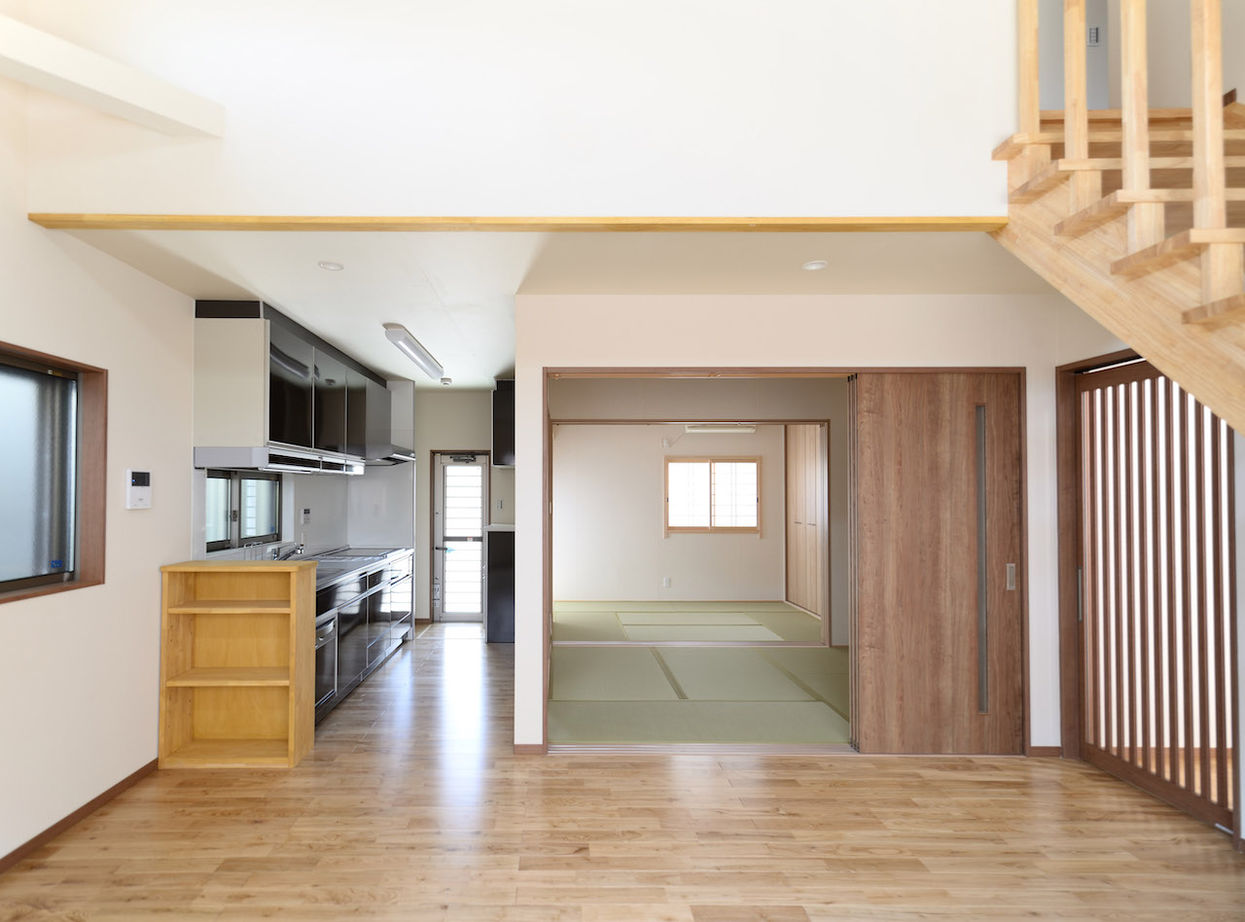 福永工務店　一級建築士事務所 【2000万円台/長期優良住宅/耐震等級３】吹き抜けや木組みも取り入れた将来は1階だけで生活が完結する住宅の建築実例画像3