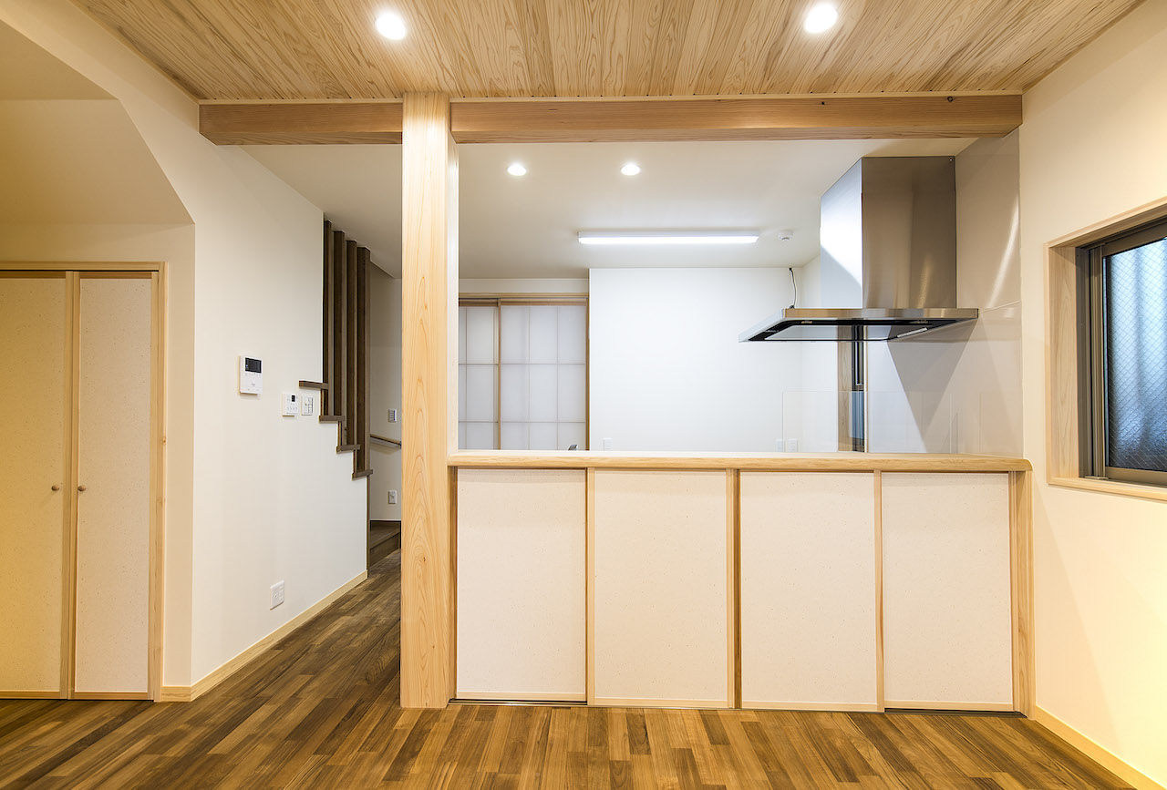福永工務店　一級建築士事務所 【2000万円台/長期優良住宅/耐震等級３】和紙をあしらった建具に障子、和の設えに和む木の住まいの建築実例画像2