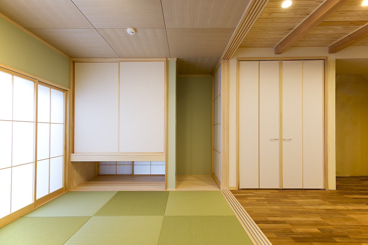 福永工務店　一級建築士事務所 【2000万円台/長期優良住宅/耐震等級３】和紙をあしらった建具に障子、和の設えに和む木の住まいの建築実例画像4