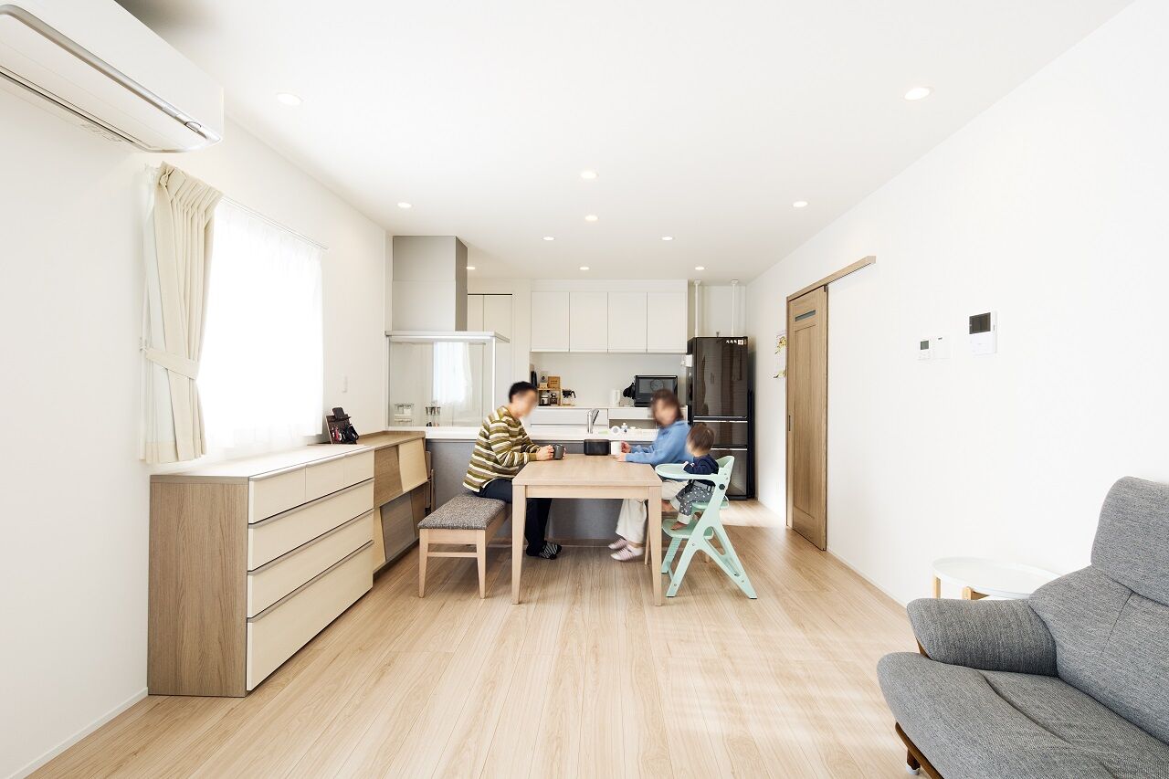 内藤建設 NAITO HOME 【2000万円台×4LDK】すべての水回りを回遊できる、家事ラク動線で毎日にゆとりをの建築実例画像4