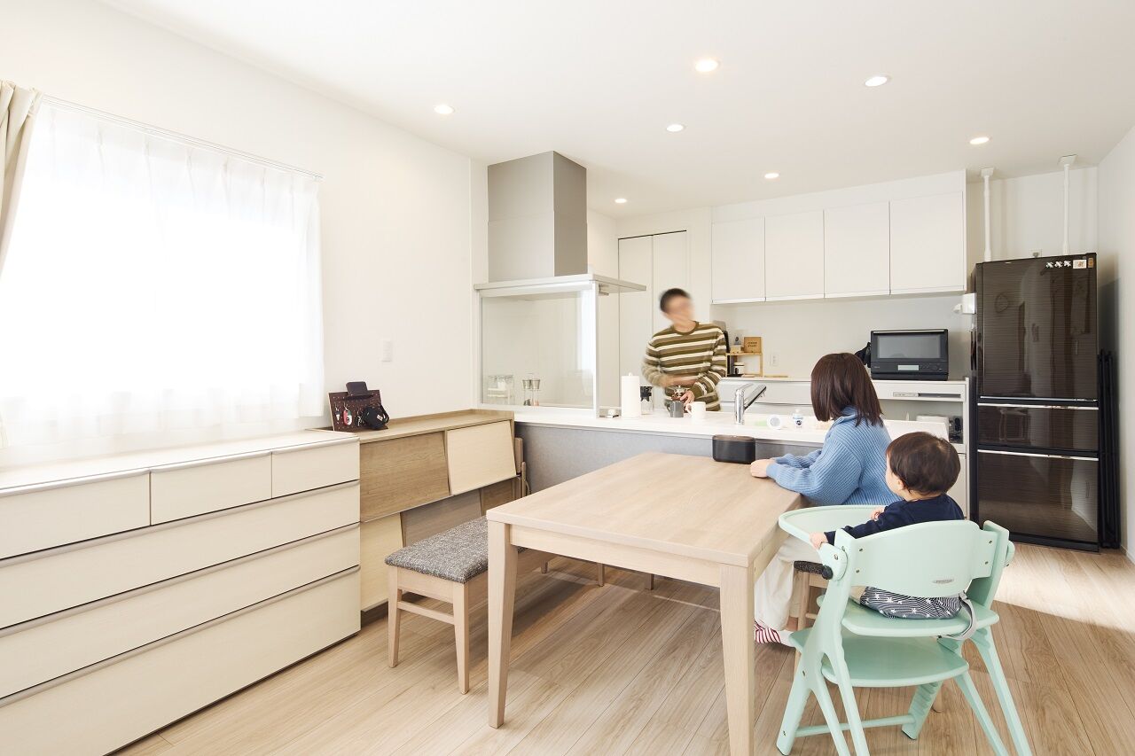 内藤建設 NAITO HOME 【2000万円台×4LDK】すべての水回りを回遊できる、家事ラク動線で毎日にゆとりをの建築実例画像5