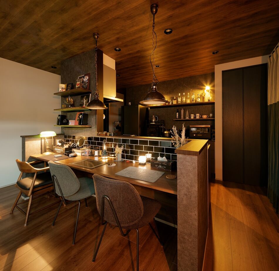 内藤建設 NAITO HOME 【平屋/1LDK/20坪台/間取図有】理想のライフスタイルをカタチにしたコンパクトな平屋の建築実例画像4