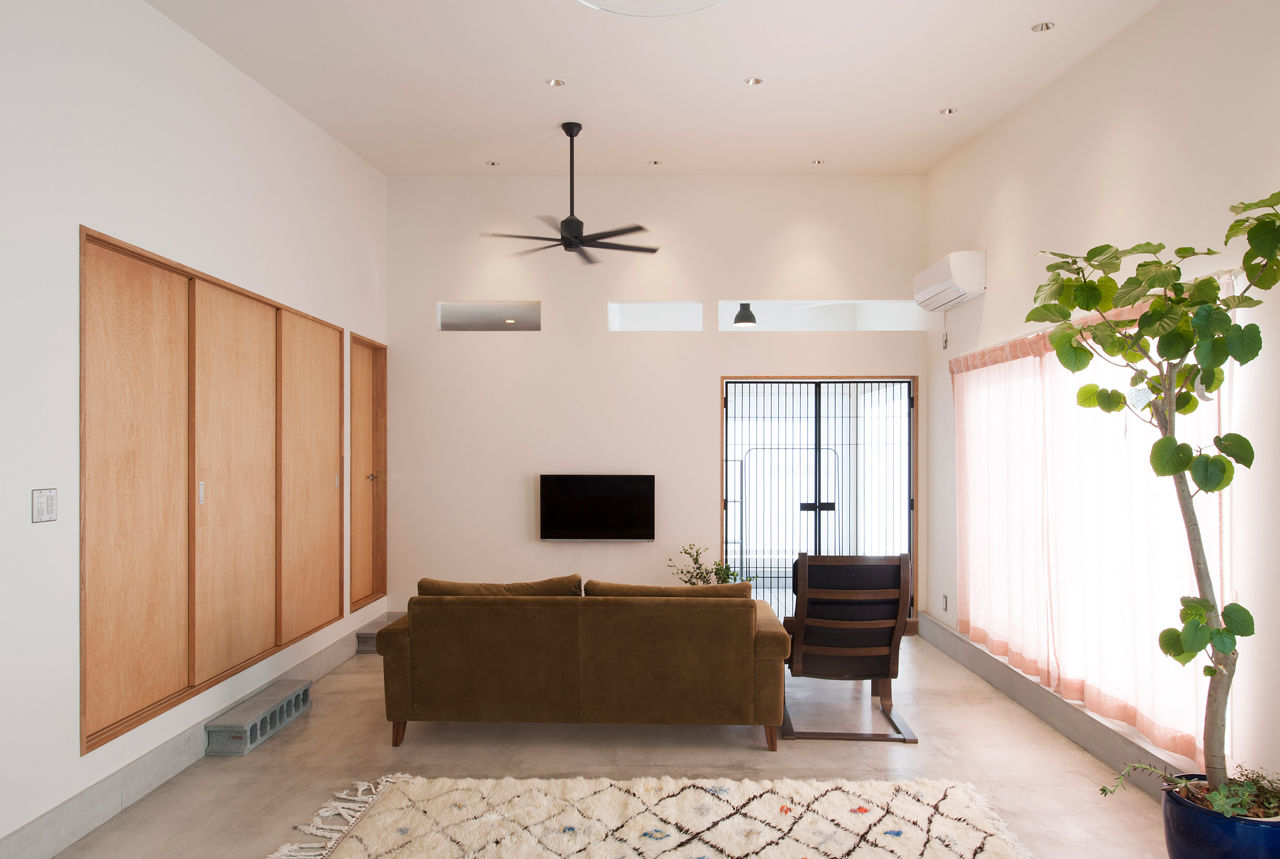 カタチハウス 【猫と暮らす・間取り有】造作でディテールまで美しさにこだわった平屋の家の建築実例画像4