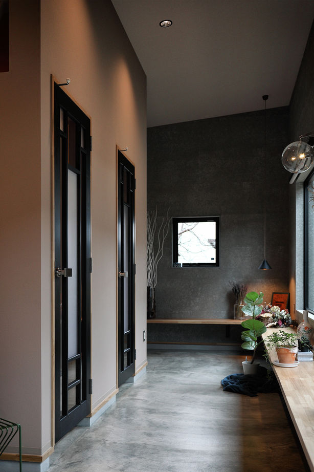 カタチハウス 【平屋・間取り有】アイランドキッチンが存在感を放つモダンデザインの家の建築実例画像8