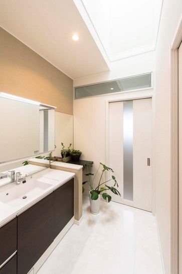 住友不動産ハウジング 【平屋／和モダン／約45坪】家事動線や収納の工夫が散りばめられた、暮らしやすくおしゃれな住まいの建築実例画像6