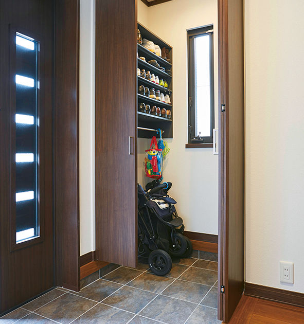 セキスイハイム 共働き家族が憩う、心地いい空間。回遊動線と計画収納で家事をラクにの建築実例画像7