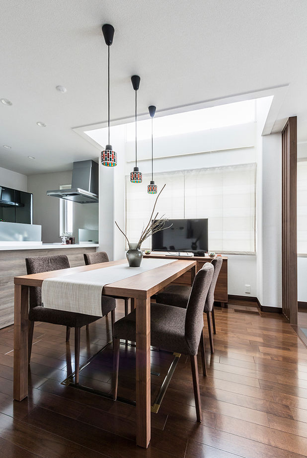 セキスイハイム 【40.2坪/夫婦/２つの吹き抜け】シックで若々しい、こだわりのインテリアが映える家の建築実例画像5