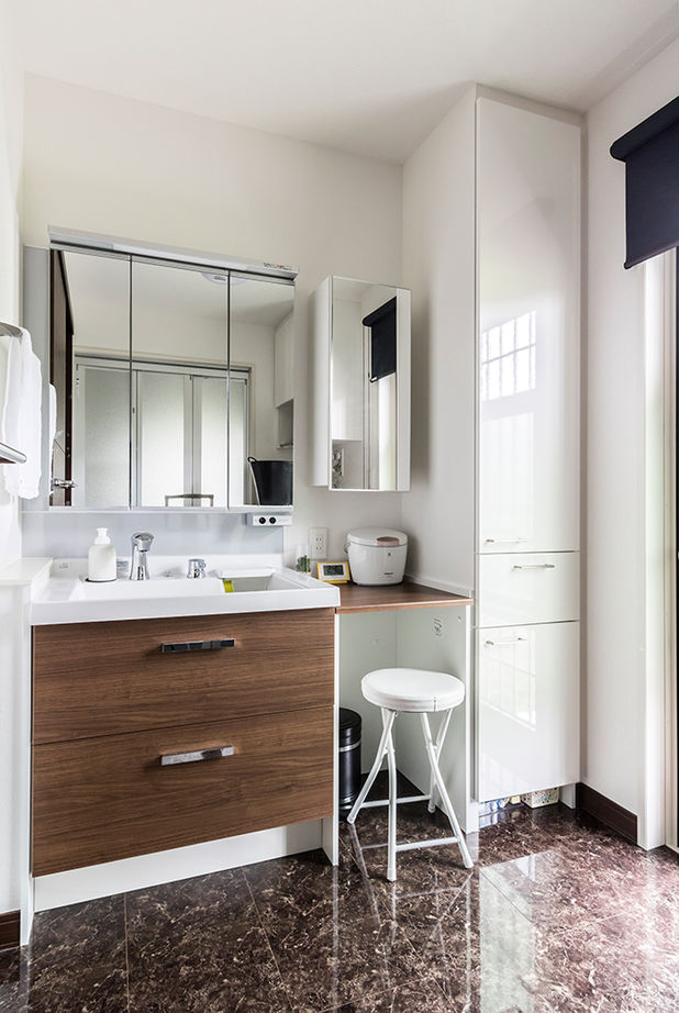 セキスイハイム 【40.2坪/夫婦/２つの吹き抜け】シックで若々しい、こだわりのインテリアが映える家の建築実例画像7