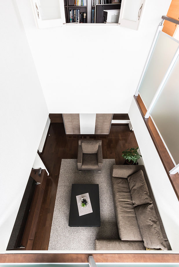 セキスイハイム 【40.2坪/夫婦/２つの吹き抜け】シックで若々しい、こだわりのインテリアが映える家の建築実例画像9