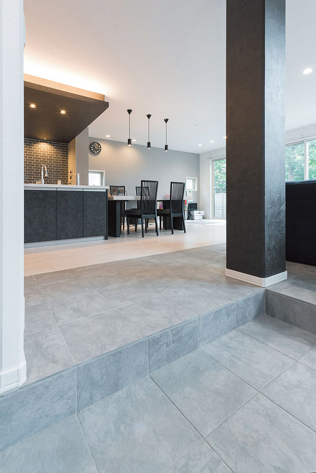 セキスイハイム 間仕切りをなくしたワンフロアに、溢れる光を採り込み開放感に包まれたイメージ通りの住まいをの建築実例画像3