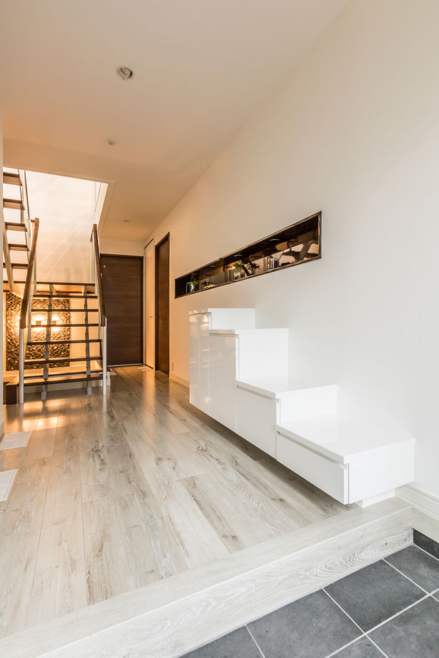 セキスイハイム 忙しい共働き家族にうれしい工夫や収納を随所に。約31坪の敷地を生かしたスタイリッシュな３階建ての建築実例画像6