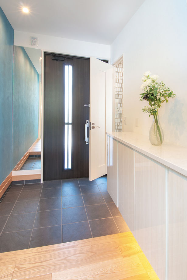 セキスイハイム ウチとソトがつながり、美しく広がる暮らしの空間。巧みな家事・子育て動線が共働き家族を支える家の建築実例画像6