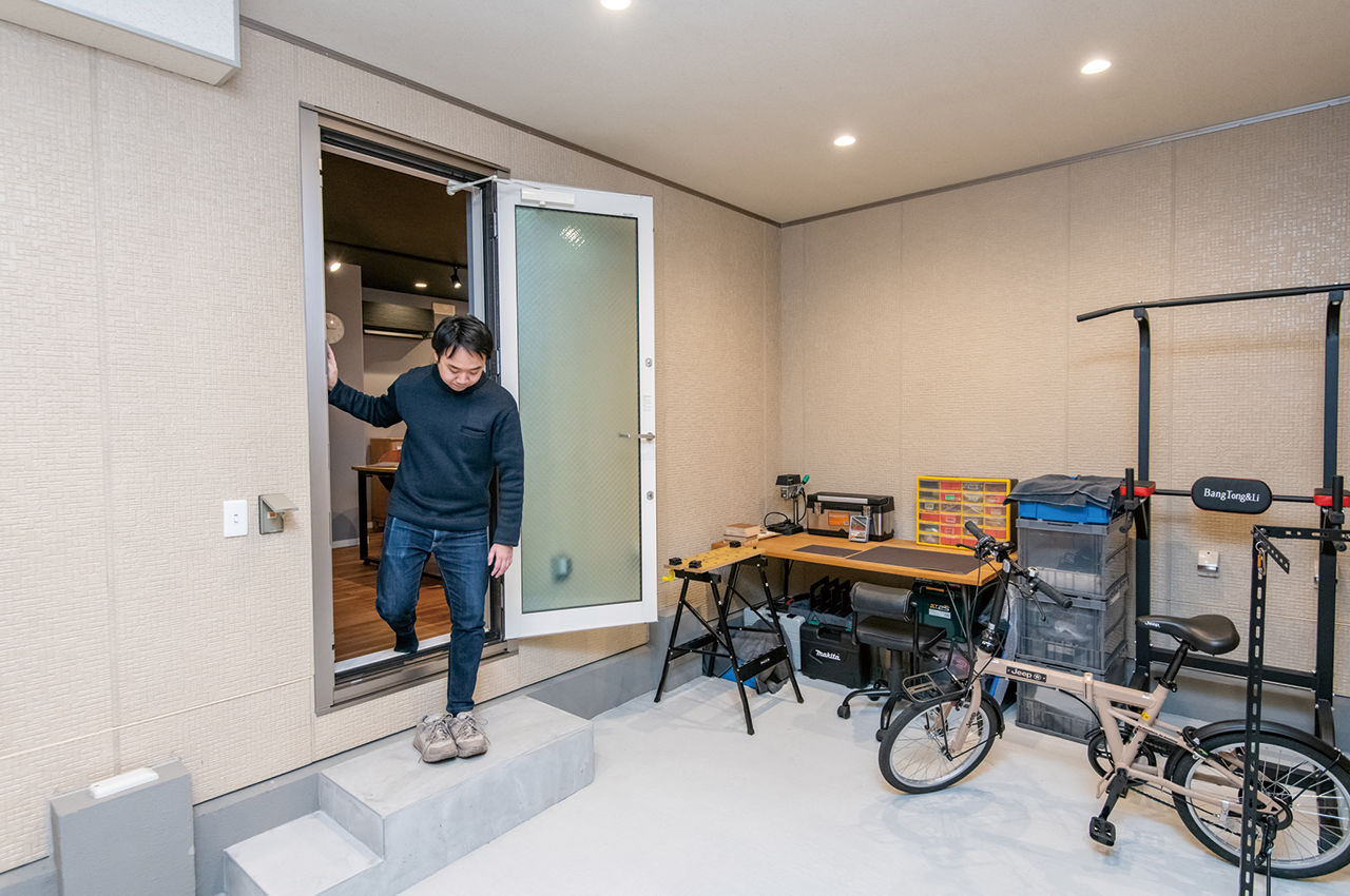 セキスイハイム 【３階建/夫婦】ぬくもりあるくつろぎ空間と快適な広々ワークスペースを兼ね備えた都市型の住まいの建築実例画像9