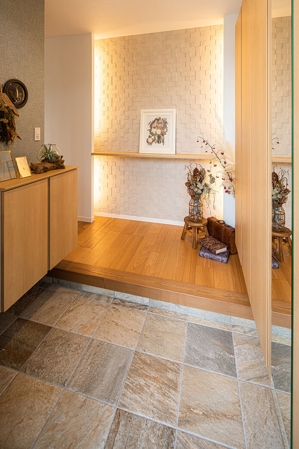 セキスイハイム 【38.8坪/夫婦＋子ども1人】大きな吹き抜けのある開放空間で広々と暮らす、家族もペットも心地よい住まいの建築実例画像16