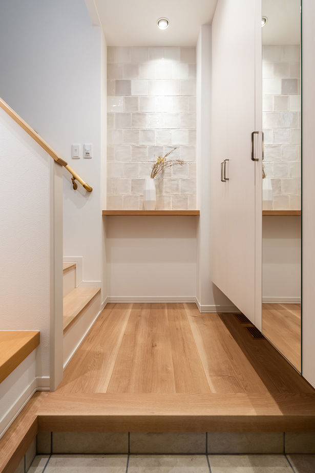 セキスイハイム 【延床48.2坪/両親+夫婦】約36坪の土地に建つ、明るくあたたかな３階建て完全分離二世帯の住まいの建築実例画像6