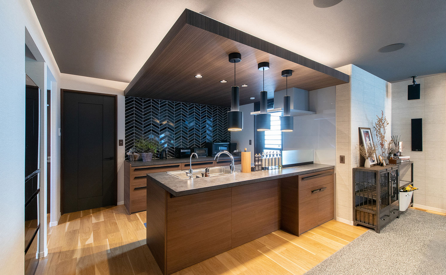 セキスイハイム 【33.8坪/夫婦＋子ども2人】まるで映画館！ホームシアターのあるリビングダイニングで家族との時間を大切にの建築実例画像5