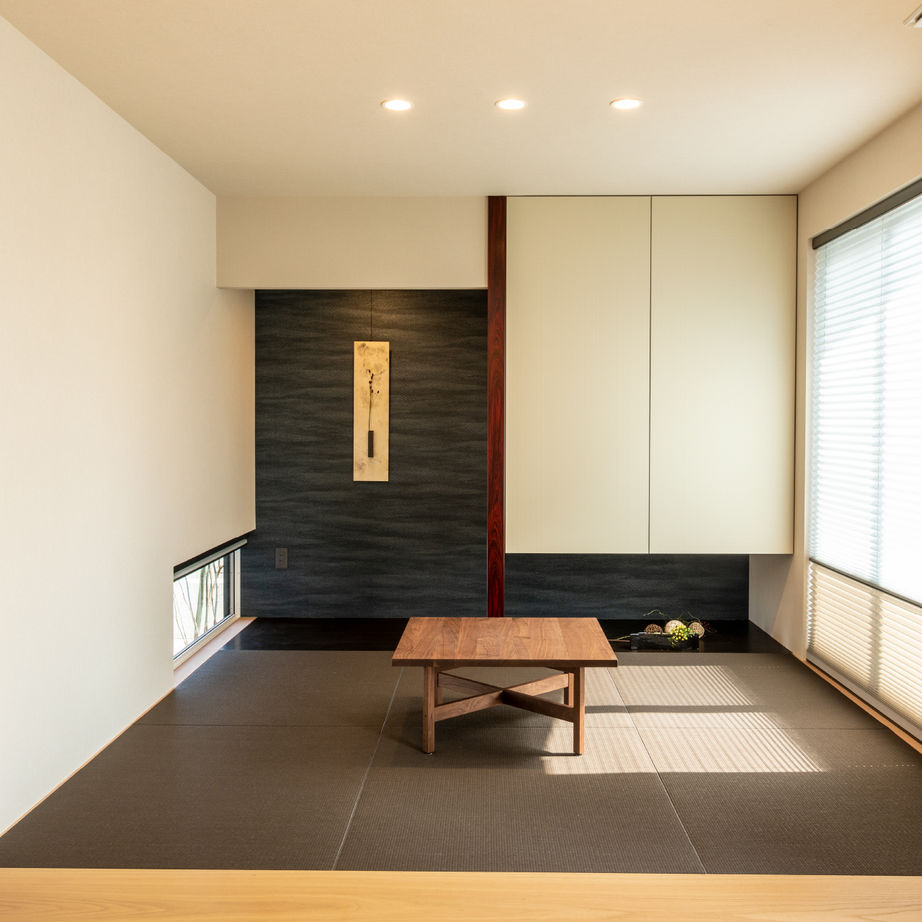 ニューハウス工業 木のぬくもりに包まれた大きな吹抜のある住まいの建築実例画像3