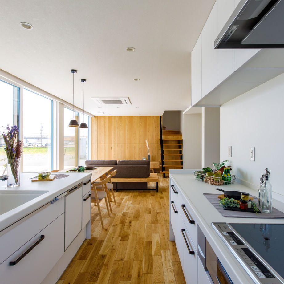 ニューハウス工業 家事をラクにしてくれる子育て世帯にやさしい住まいの建築実例画像4