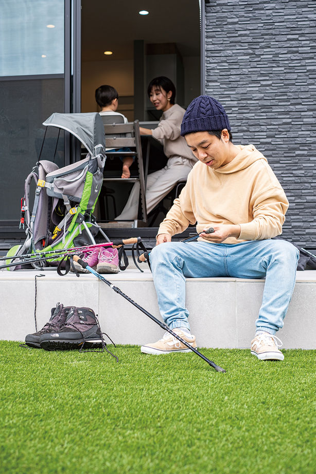 ぽっくハウス 【沼津市｜長期優良住宅｜自然素材】木の温かみに包まれるナチュラルな家で、子育ても趣味も満喫の建築実例画像7