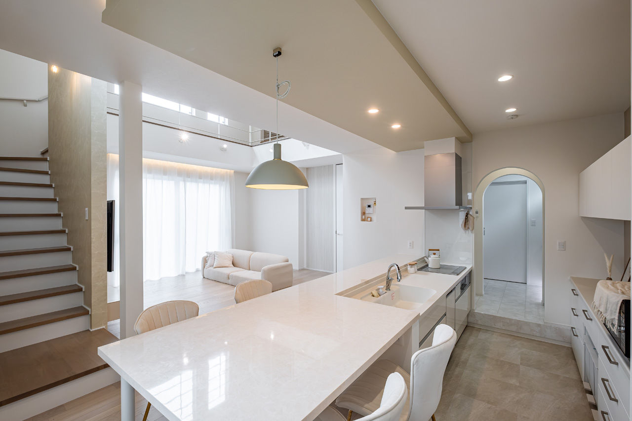 ぽっくハウス 【富士市｜シンプル｜ヌック】ホワイト×グレージュカラーが映える！ホテルライクなモダンスタイルの建築実例画像4