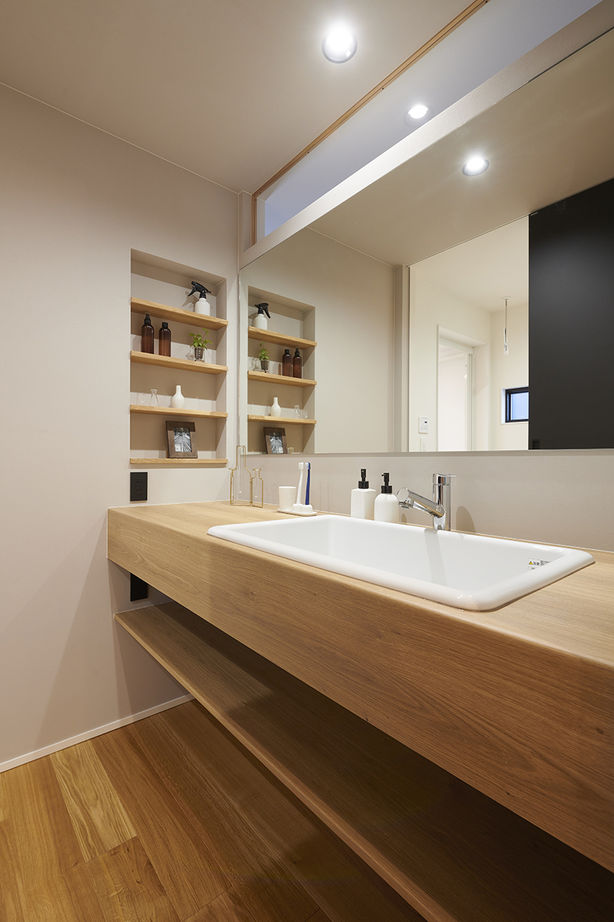 マコトホーム 【大津/2000万円台/30坪台/土地探し】広々リビングに人が集う。家族構成に応じて自由に部屋数を増やせる家の建築実例画像5