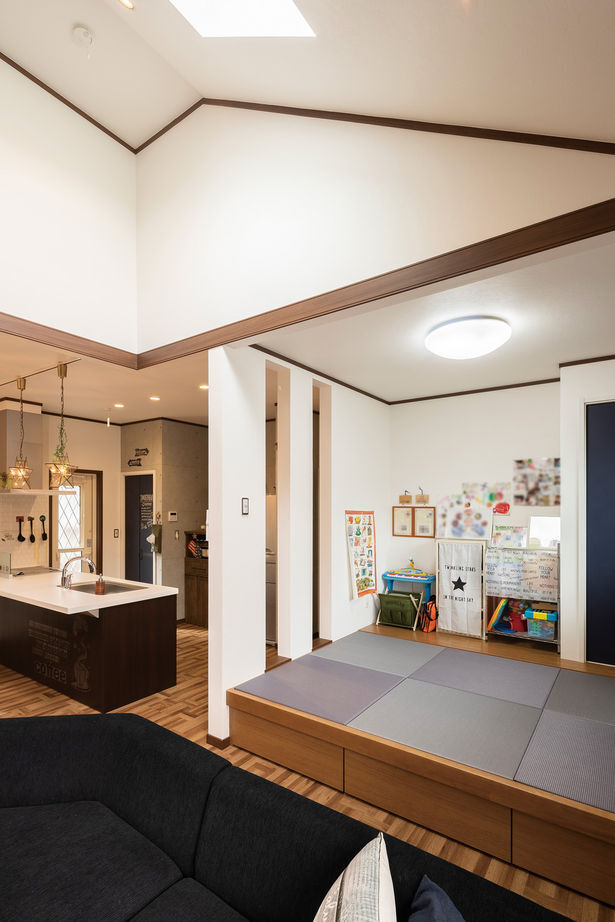 ロビンスジャパン 【1422万円/31坪/平屋/間取り図公開】ブルックリンカフェ・スタイル　子育ても家事も楽しい平屋の輸入住宅の建築実例画像4